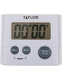 Temporizador Digital Taylor 99 Min 59 Seg Compacto Blanco 2