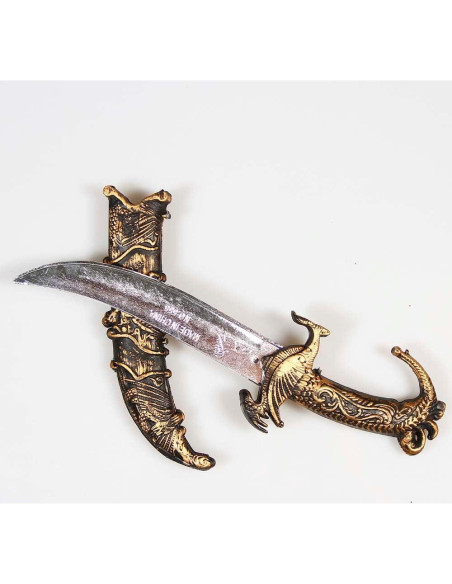 2 Espadas Pirata de Plástico Lanxitown 21.6 cm con Funda