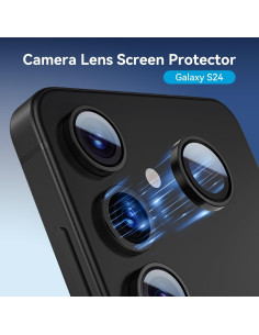 Protector de Lente de Cámara HelloDeere para Samsung Galaxy S24 - Vidrio Templado 9H 2