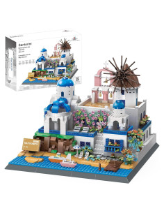 Juego de Construcción Apostrophe Santorini 1372 Piezas