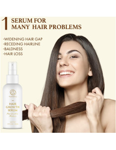 Suero Crecimiento Cabello Morgen Rosee 50 ML - Aceite Natural 2