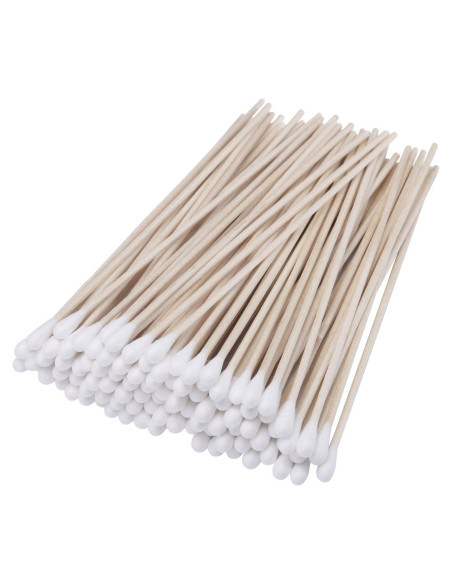Bastones de Algodón Tbestmax 15 cm - 500 Piezas Estériles