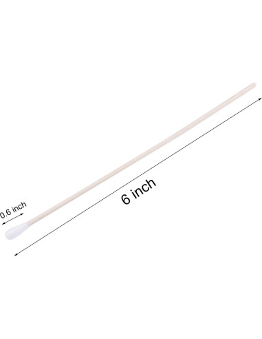 Bastones de Algodón Tbestmax 15 cm - 500 Piezas Estériles