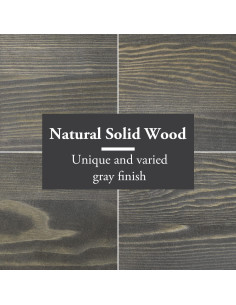 Organizador de Control Remoto MyGift de Madera Gris Oscuro 2