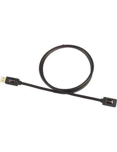 Cables de Extensión USB 3.0 Amazon Basics 0.91m Paquete de 2