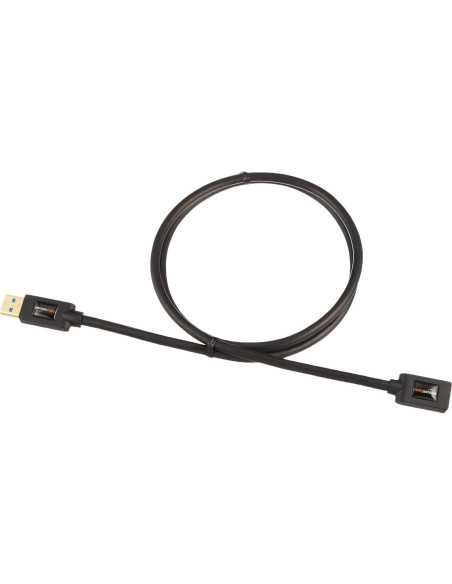 Cables de Extensión USB 3.0 Amazon Basics 0.91m Paquete de 2