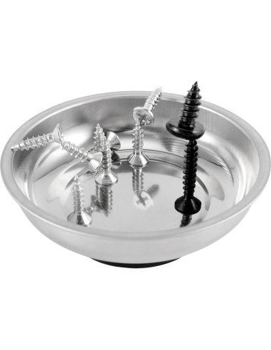 Bandeja Magnética Acero Inoxidable FUNSUEI 10 Piezas 7.62 cm