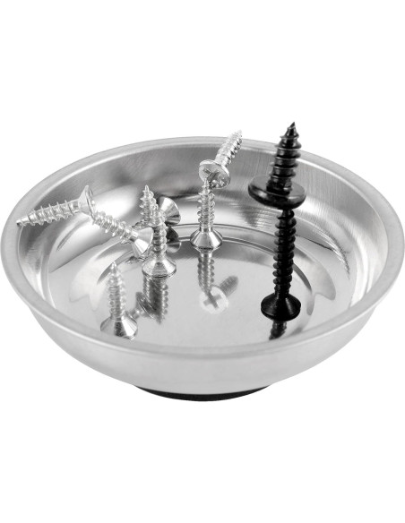 Bandeja Magnética Acero Inoxidable FUNSUEI 10 Piezas 7.62 cm