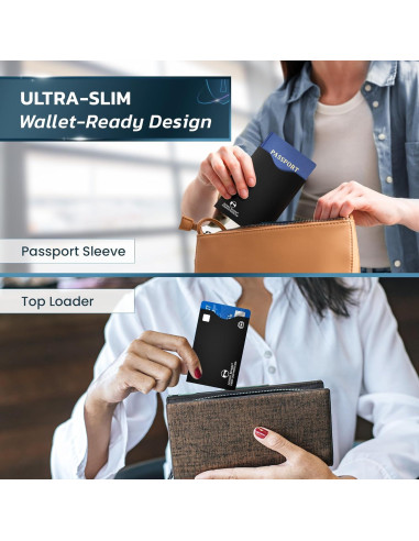 18 Fundas RFID Bloqueadoras Smart Pursuits - Protección Tarjetas