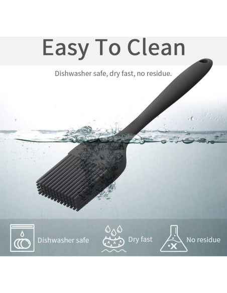 Brochas de Silicona para Basting Consevisen - Set de 2