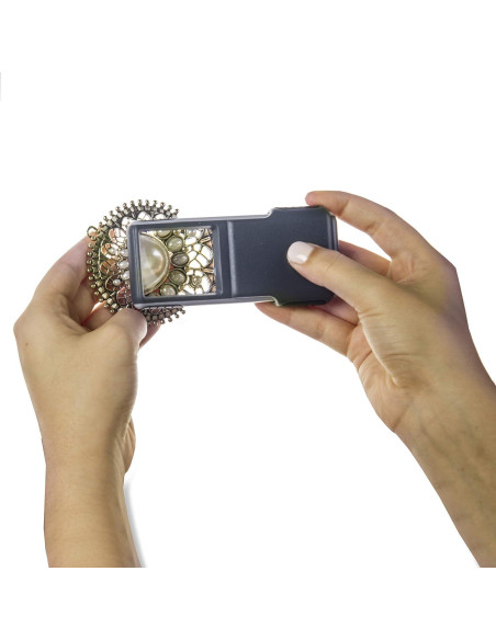 Lupa MiniBrite 3x Carson con Luz LED - Set de 4 Unidades Lupa MiniBrite 3x Carson con Luz LED - Set de 4 Unidades