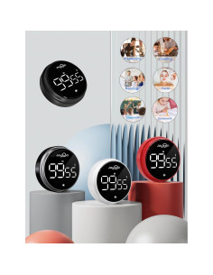 Temporizador Digital de Cocina JOYHILL Pantalla LED 3 Niveles Volumen 2