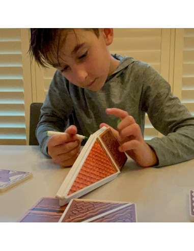 Set de Construcción Magnética CreateOn Crayola Casa de Jengibre 24 Piezas