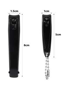 Set de 12 Cortauñas de Acero Inoxidable Bememo - Manos y Pies 2