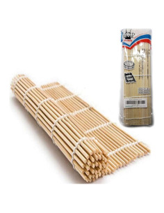Esterilla de Bambú JapanBargain para Sushi 26.67 cm Cuadrada