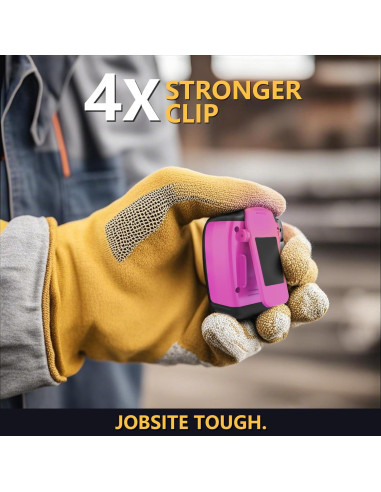 Altavoz Bluetooth portátil En vo IPX7 30h Burdeos clip