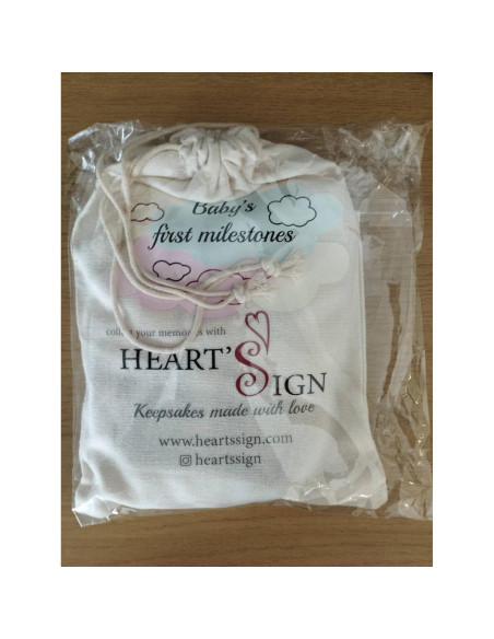 Set de Tarjetas de Hito Mensual XL Heart's Sign - 14 Diseños