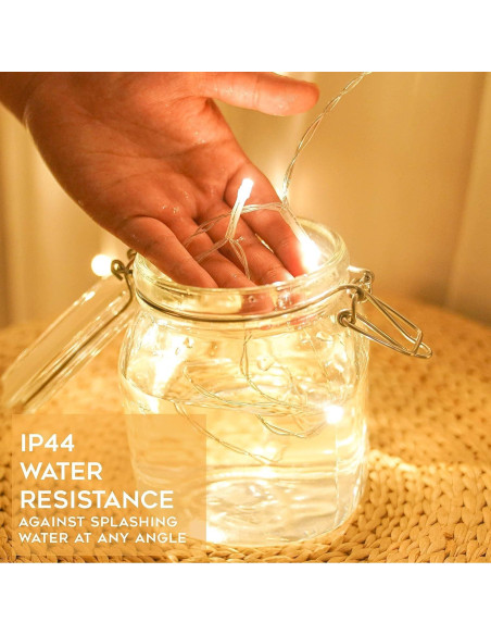 Luces de Cortina LED Suddus 200 Bombillas Blanco Cálido