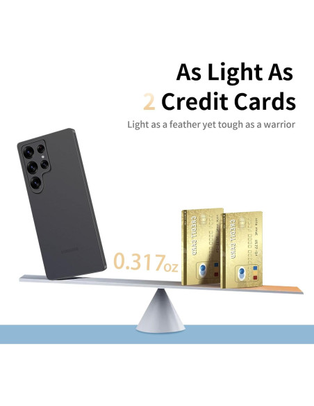 Funda Ultra Delgado LITNEMC para Samsung Galaxy S25 Ultra 6.9"