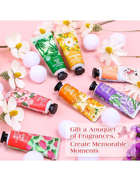 Set de 7 Cremas de Manos Hidratantes Loción Natural Set de 7 Cremas de Manos Hidratantes Loción Natural