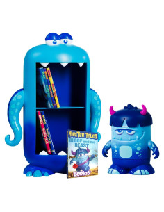 Conjunto Booksy de Cuentos de Monstruos - Estante y Figura