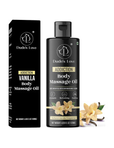 Aceite de Masaje Orgánico Steel City 120 ml Vainilla y Coco