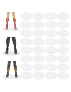 Soporte para Figuras de Acción DisplayMore 32 Piezas 8 cm