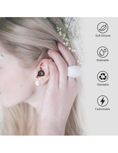 Tapones para Oídos GUTEVOZ Reutilizables 30dB - 8 Pares