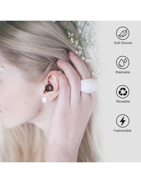 Tapones para Oídos GUTEVOZ Reutilizables 30dB - 8 Pares