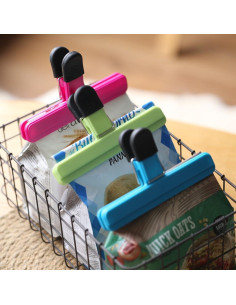 Clips para Bolsas BamLue 10 Piezas Reutilizables Herméticos 2