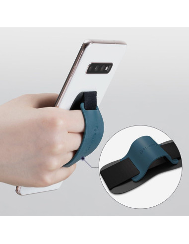 Agarre para Teléfono Sinjimoru Sinji Grip Silicona Negra