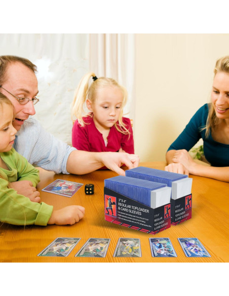 200 Fundas para Tarjetas Btlwpy, 100 Duras y 100 Suaves