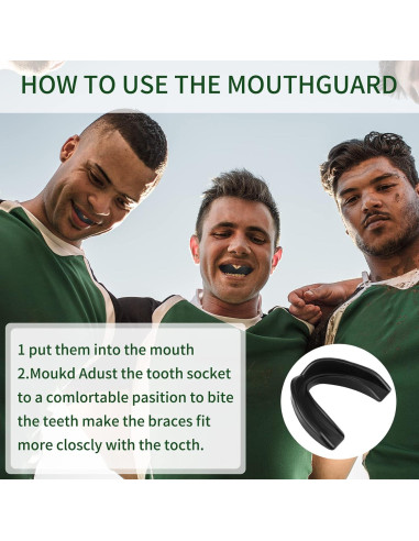 Kathfly 50 Protectores Bucales de Silicona para Deportes