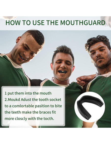 Kathfly 50 Protectores Bucales de Silicona para Deportes