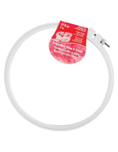 Aro de Bordado de Plástico Susan Bates 17.78 cm Azul Claro