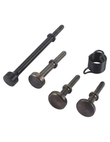 Kit de 5 Puntas de Martillo Neumático Anndason - Acero Aleado