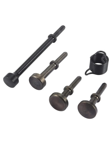 Kit de 5 Puntas de Martillo Neumático Anndason - Acero Aleado