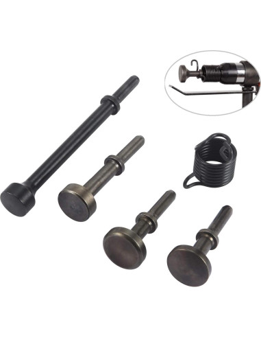 Kit de 5 Puntas de Martillo Neumático Anndason - Acero Aleado