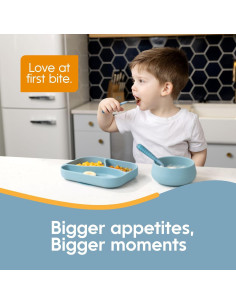 Juego de Utensilios NumNum para Niños 2+ Años - Cuchara y Tenedor 2