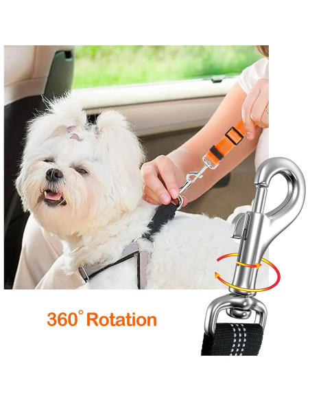 Arnés de Cinturón de Seguridad para Perros Bwogue Azul 1pieza