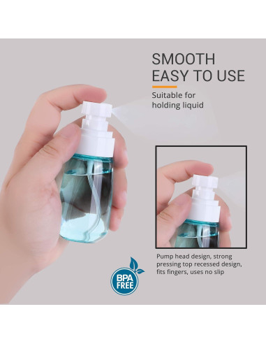 Pack 2 Botellas Spray Viaje 60ml RELANOR a Prueba de Fugas