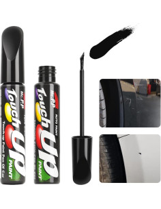 Pintura de Retoque para Coches FITEV 12ml Negra Brillante 2