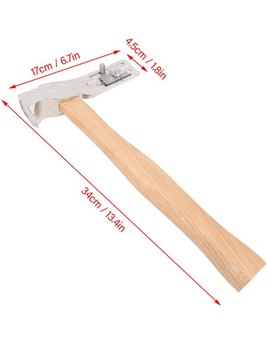 Martillo de Tejado FOSA 0.80 kg con Mango de Madera