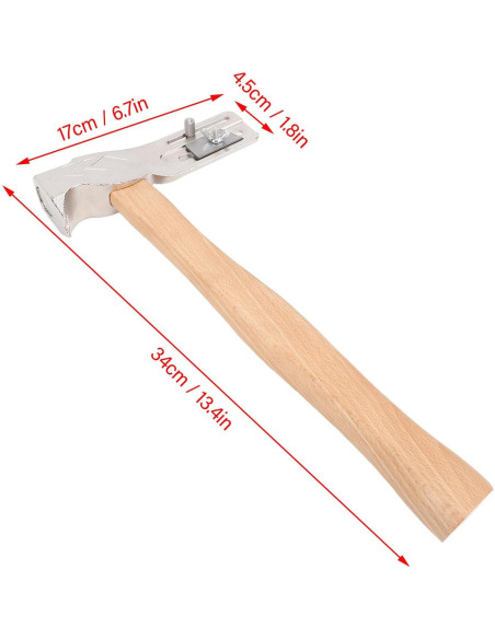 Martillo de Tejado FOSA 0.80 kg con Mango de Madera