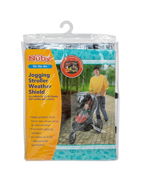 Cubierta para Carriola de Jogging Nuby 25042CS12 Transparente