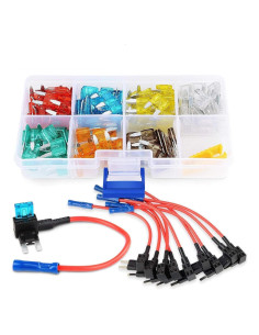 Adaptador de Fusible Tap Nilight 50034R 10PCS + 120 Fusibles Mini