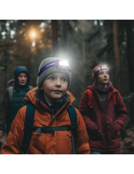 Linterna Frontal EverBrite 5 Modos Multicolor para Niños y Adultos Linterna Frontal EverBrite 5 Modos Multicolor para Niños y Adultos