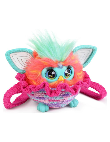 Bolsa de Crochet Hecha a Mano para Furby Morado - 100 cm