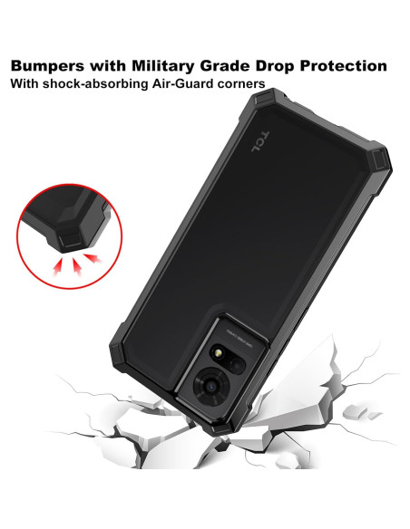 Funda Ailiber Doble Capa para TCL K24 K23 50 LE con Protector