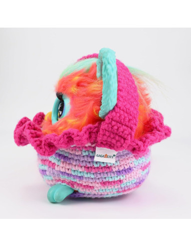 Bolsa de Crochet Hecha a Mano para Furby Morado - 100 cm